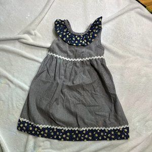 Handmade Flower Dress Girls Size 4T